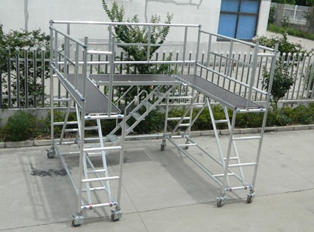 “鋁合金腳手架,輕便，堅固，方便客戶才是王道”